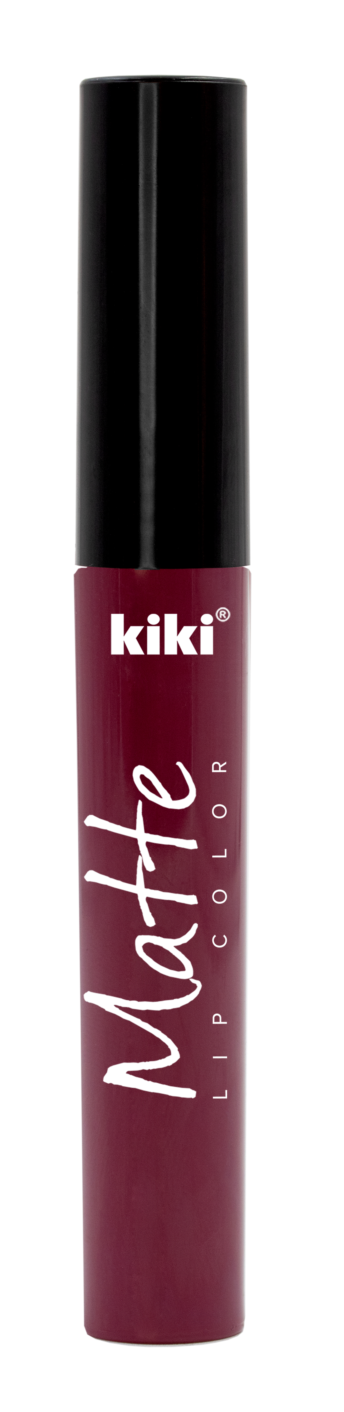 Жидкая помада для губ KIKI Matte lip color 205 красный виноград - фото 1