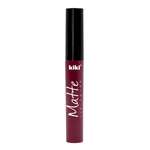 Жидкая помада для губ KIKI Matte lip color 205 красный виноград