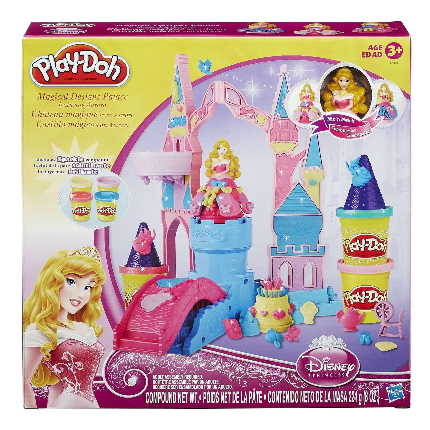 Набор Play-Doh Чудесный замок Авроры - фото 1