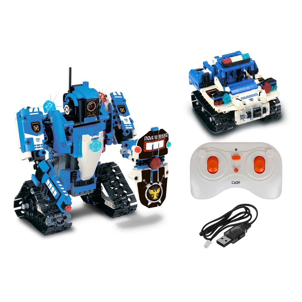 Сборная модель Игроленд радиоуправляемый полицейский робот mindstorms - фото 5