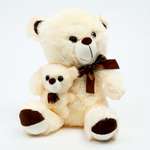 Мягкая игрушка Sima-Land «Медведь с малышом»