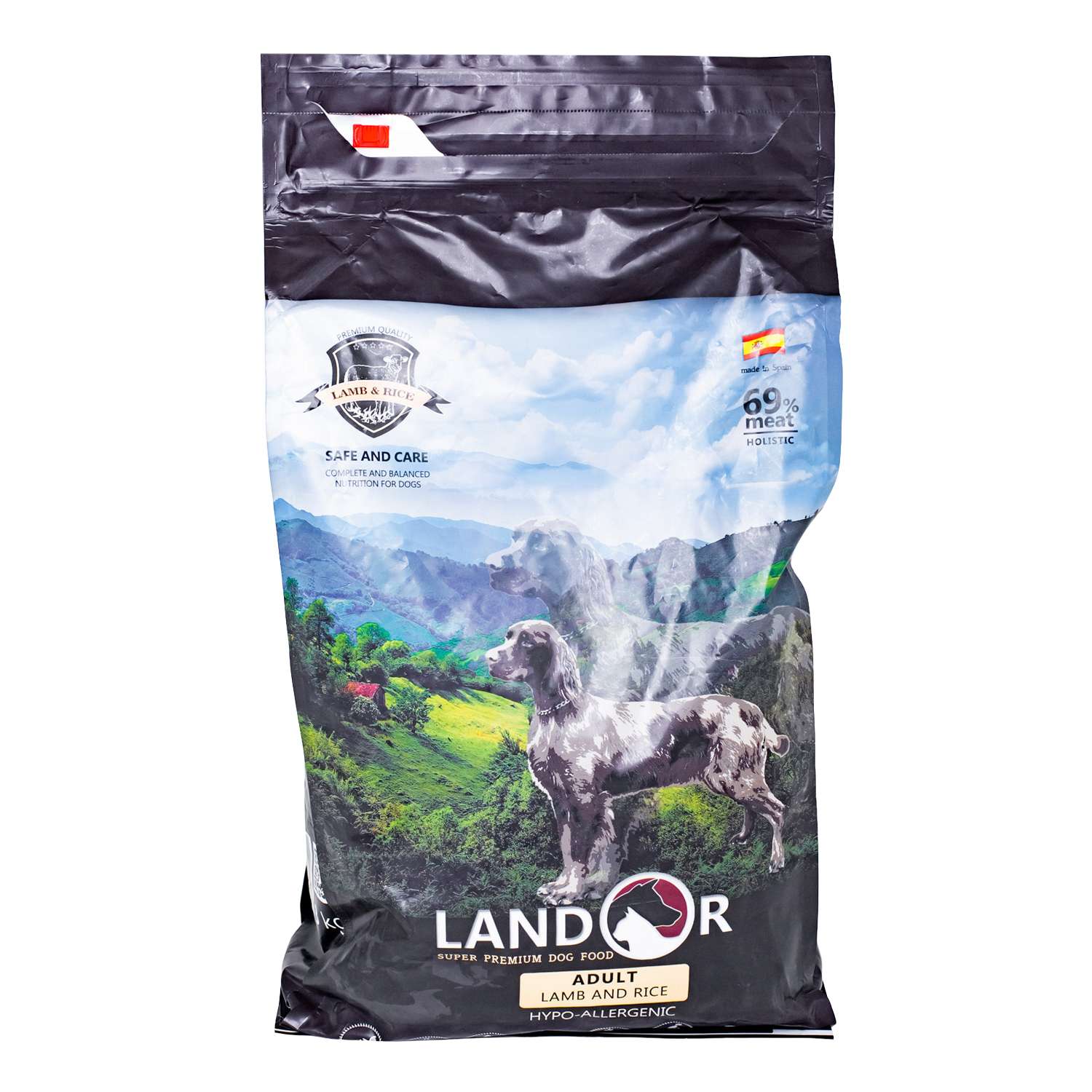 Корм для собак Landor ягненок с рисом 3кг - фото 1