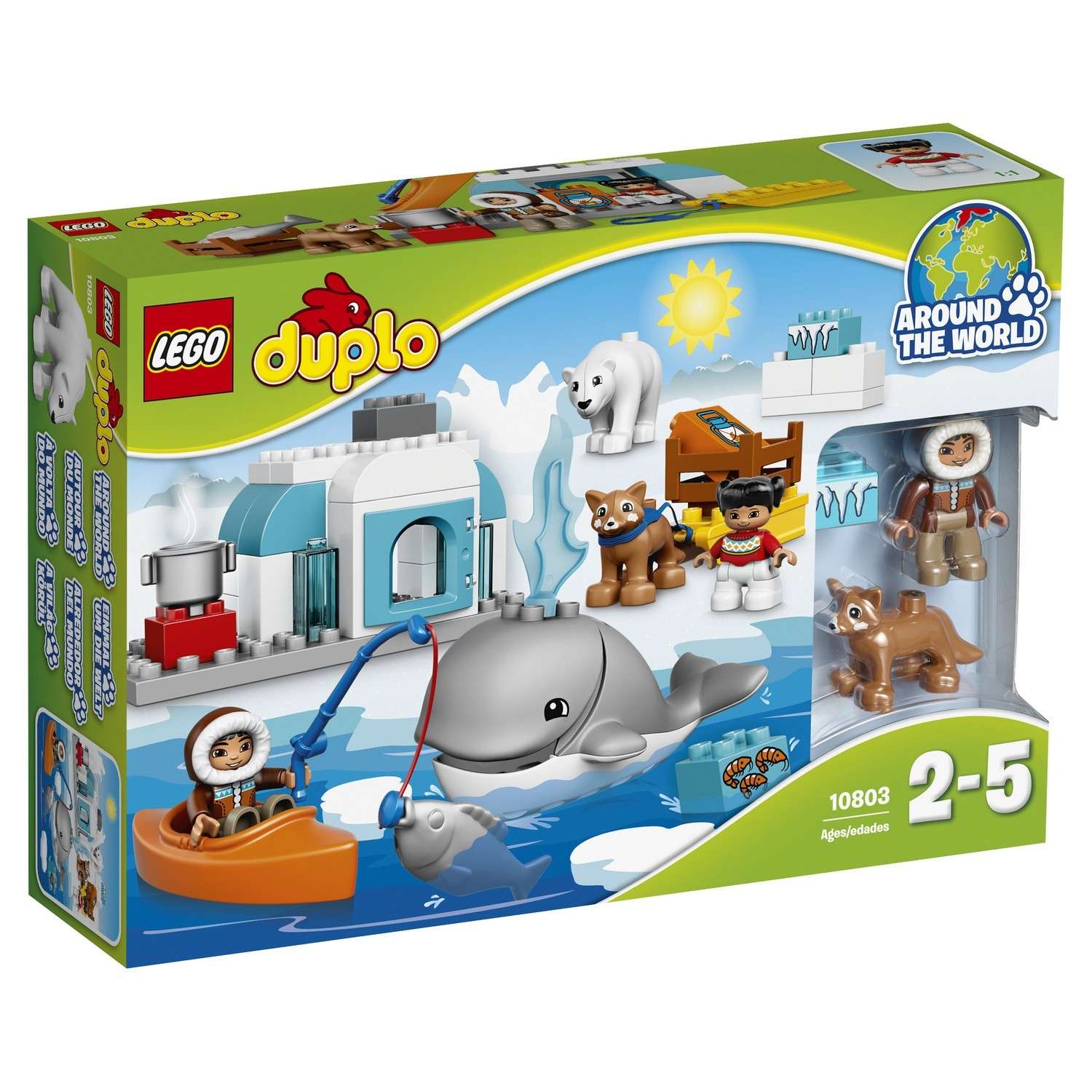 Конструктор LEGO DUPLO Town Вокруг света: Арктика (10803) - фото 2