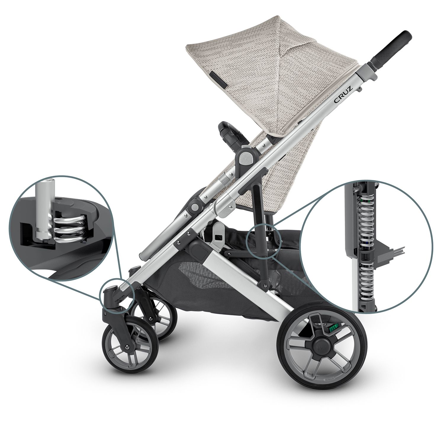 Коляска прогулочная UPPAbaby Cruz V2 Sierra Песчаные дюны - фото 14