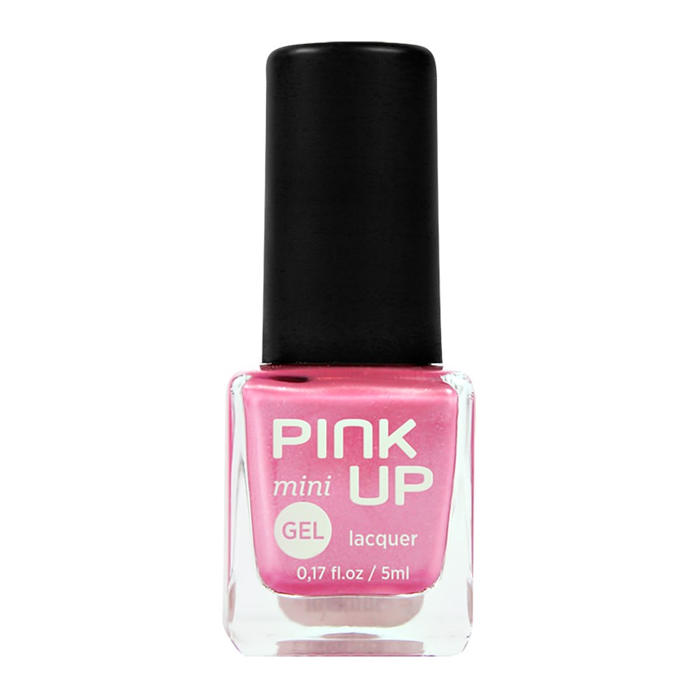 Лак для ногтей Pink Up mini gel с эффектом геля тон 44 5 мл - фото 3