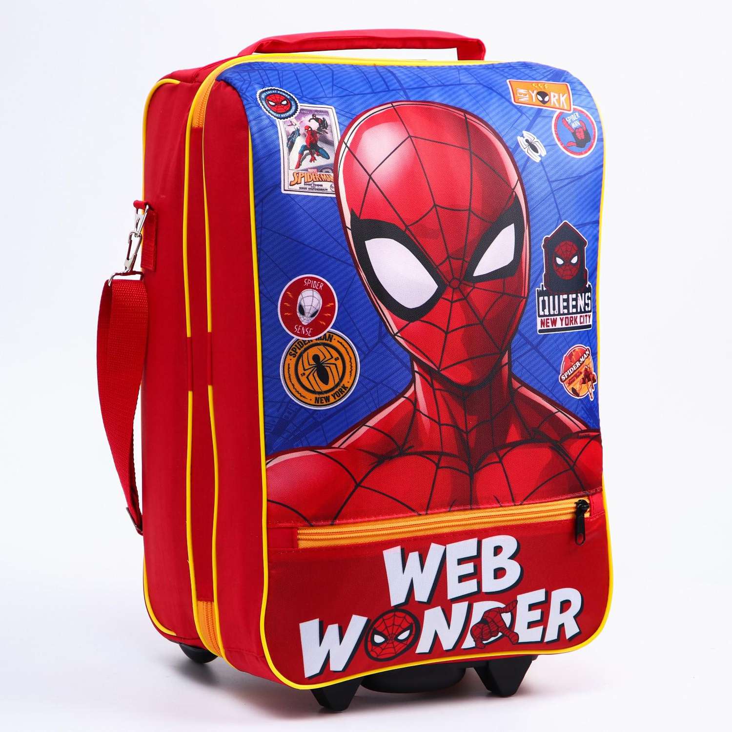 Чемодан MARVEL детский «Человек-паук»‎ 32 x 23 x 42 см отдел на молнии н/карман MARVEL - фото 1