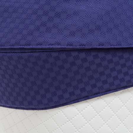 Коляска 2в1 Mr Sandman West-East Premium 50% Эко кожа Белый перфорированный-Фиолетовый в принт