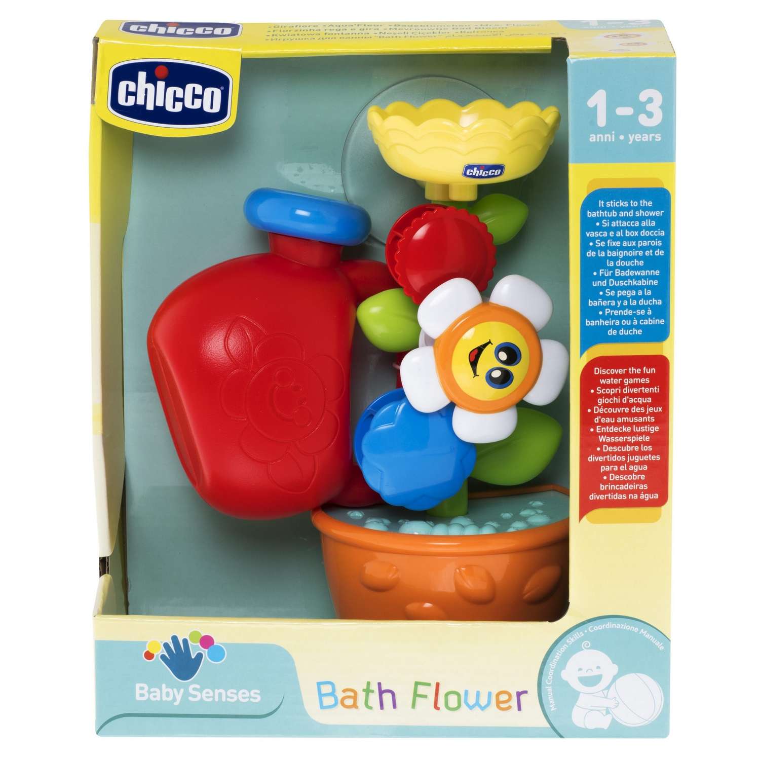 Игрушка Chicco Лейка с цветком для ванны - фото 3