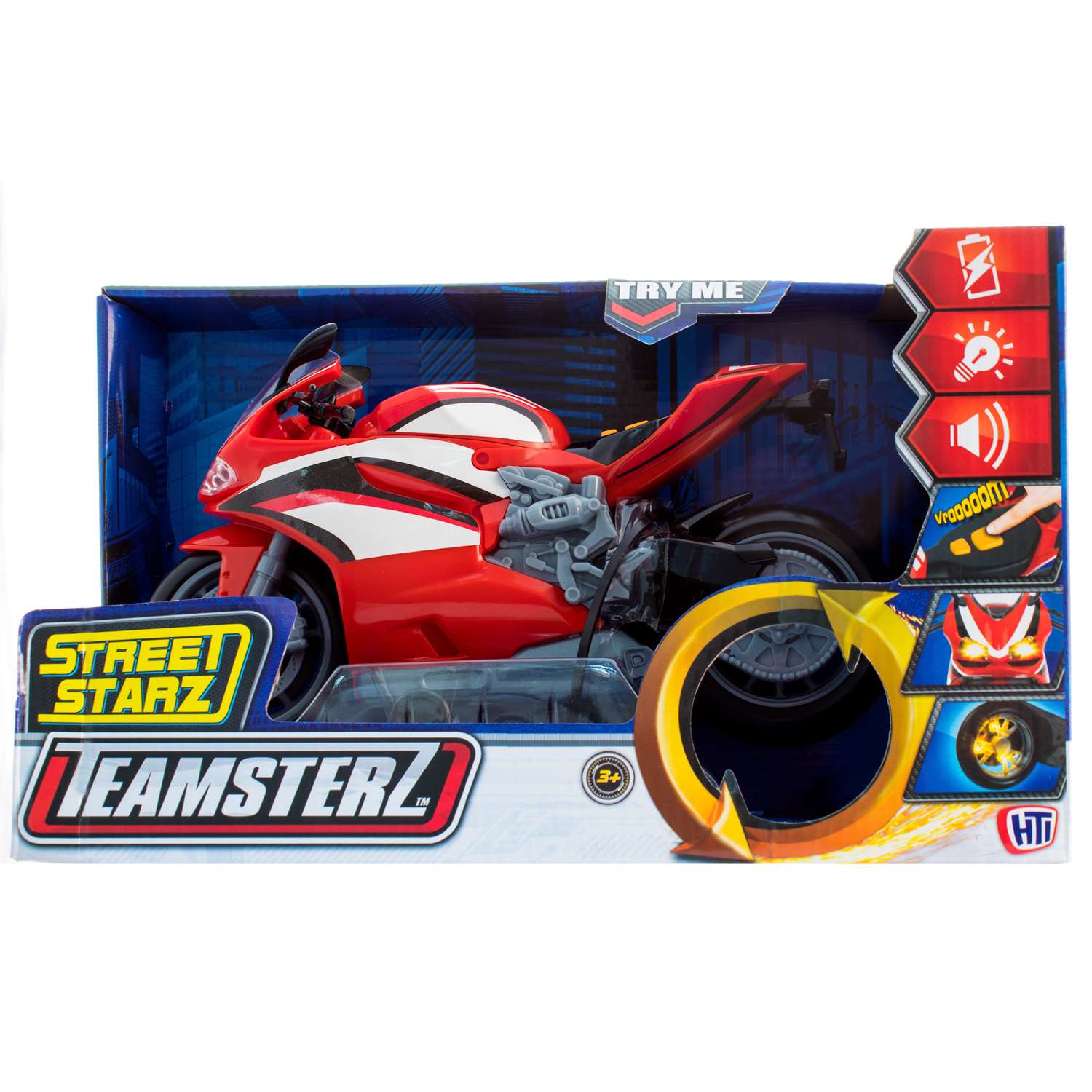 Мотоцикл HTI (Teamsterz) Street Starz Красный 1416881 1416881 - фото 2