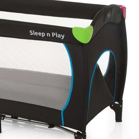 Манеж-кровать Hauck Sleep’n Play Go Plus Multicolor black