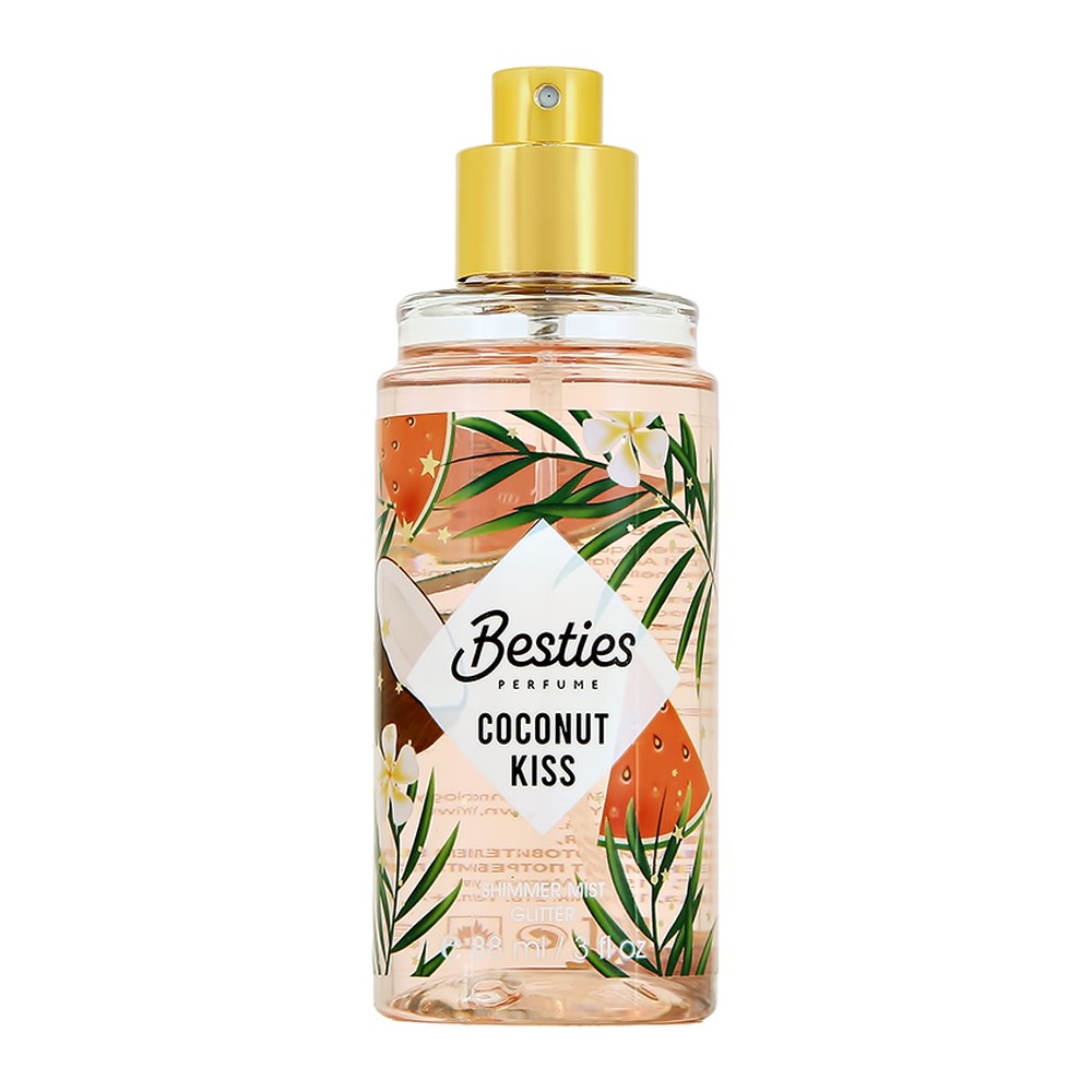 Мист парфюмированный BESTIES Shimmer Mist coconut kiss 88 мл - фото 5