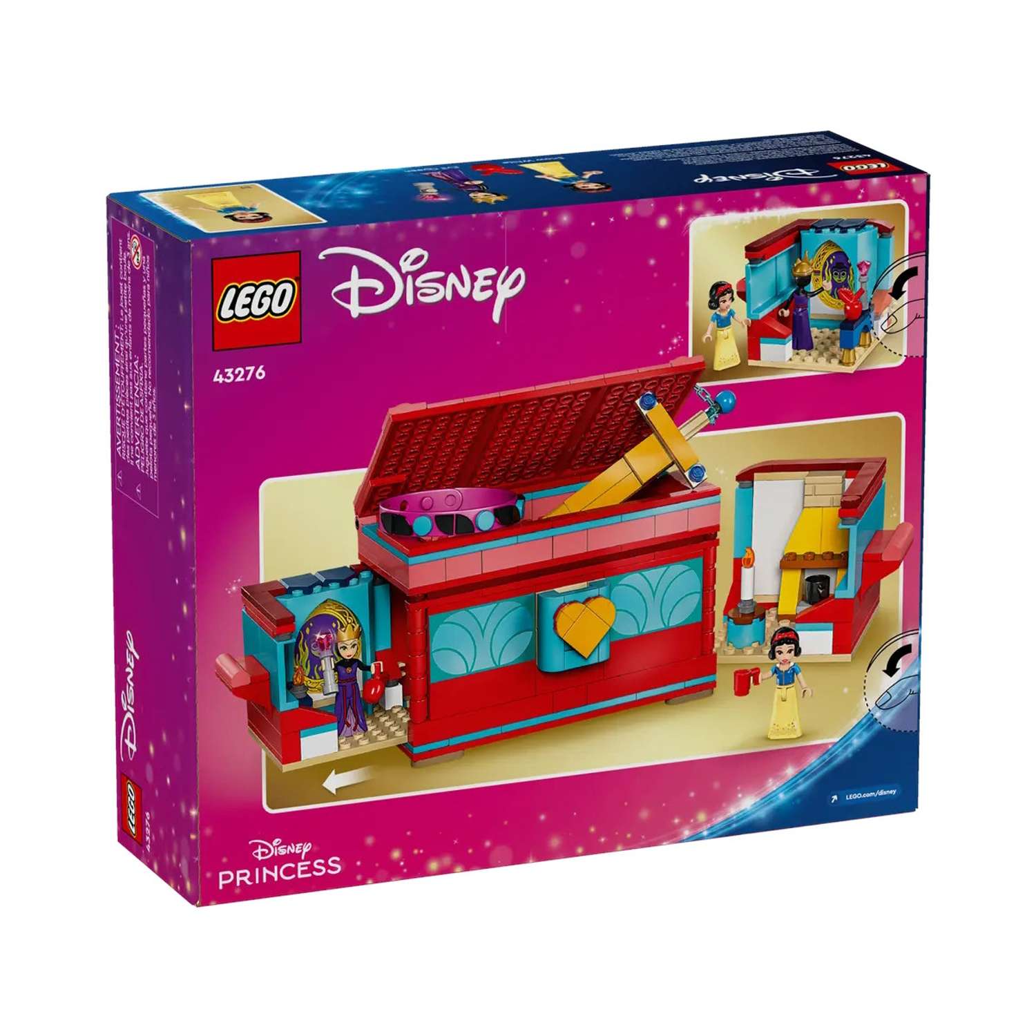 Конструктор LEGO Disney Princess Шкатулка для драгоценностей Белоснежки 43276 - фото 7