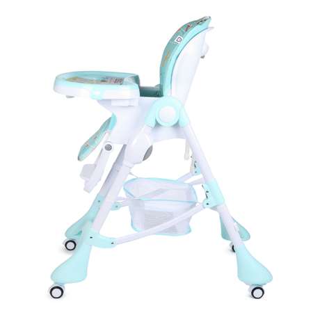 Стульчик для кормления Babyton Happy Animals Blue классический