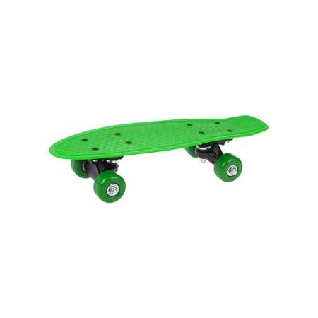 Скейтборд-пенниборд Наша Игрушка пластик 43 см. колеса PVC крепления пластик. Зеленый