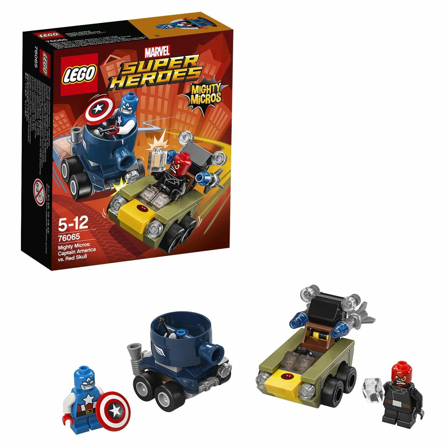 Конструктор LEGO Super Heroes Капитан Америка против Красного Черепа  (76065) купить по цене 899 ₽ в интернет-магазине Детский мир