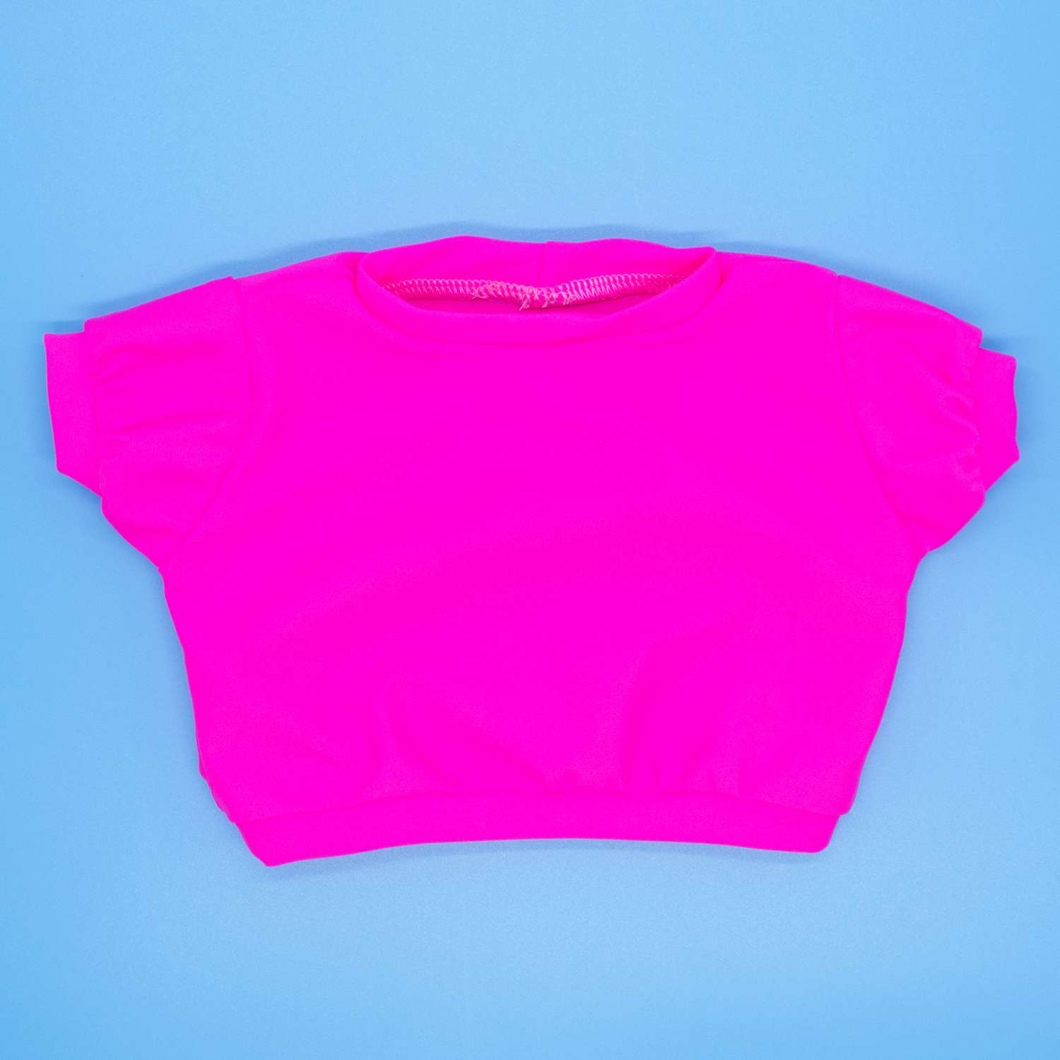 Джинсовый набор Модница для пупса 43-48 см синий-розовый 6111синий&amp;розовый - фото 16