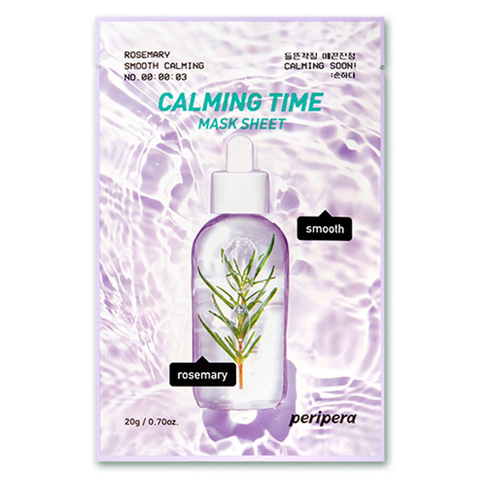 Маска тканевая Peripera Calming time с экстрактом розмарина 20 г - фото 4