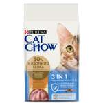 Корм сухой для кошек Cat Chow 1.5кг с высоким содержанием домашней птицы тройная защита