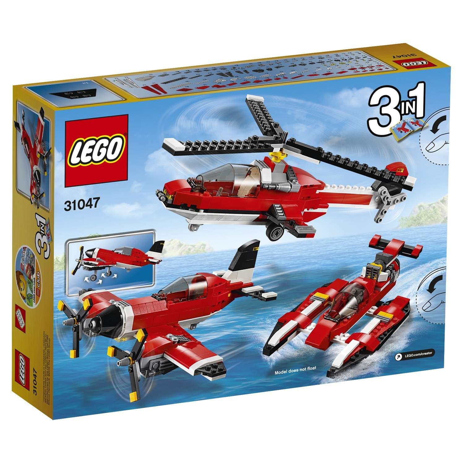 Конструктор LEGO Creator Путешествие по воздуху (31047) - фото 3