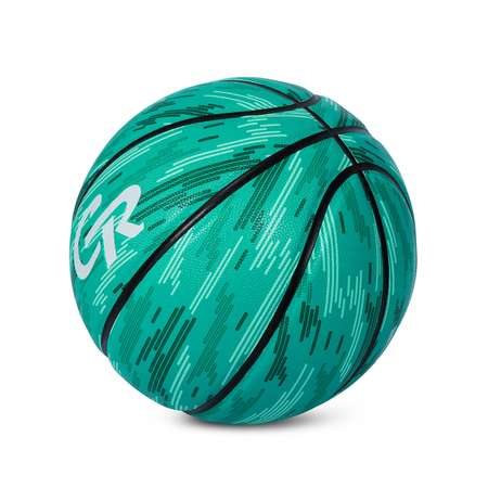 Мяч баскетбольный ДЖАМБО клееная конструкция размер 7 зелёный