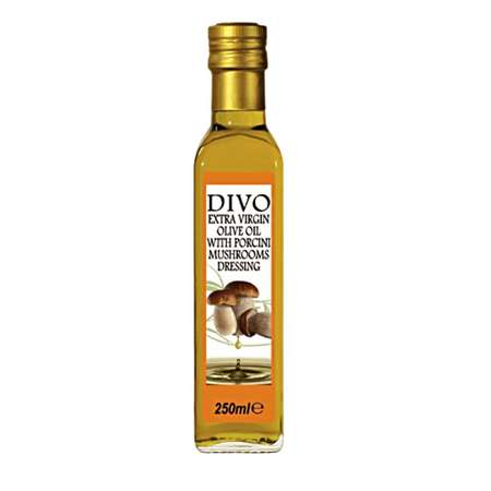 Масло оливковое DIVO Extra Virgin с ароматом белых грибов 0.25л