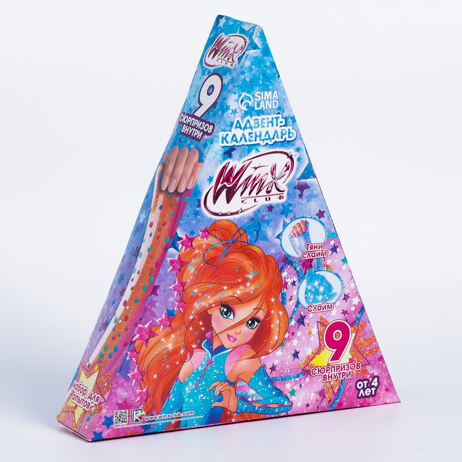 Адвент календарь WINX «Winx» набор химических опытов и сюрпризов - фото 1