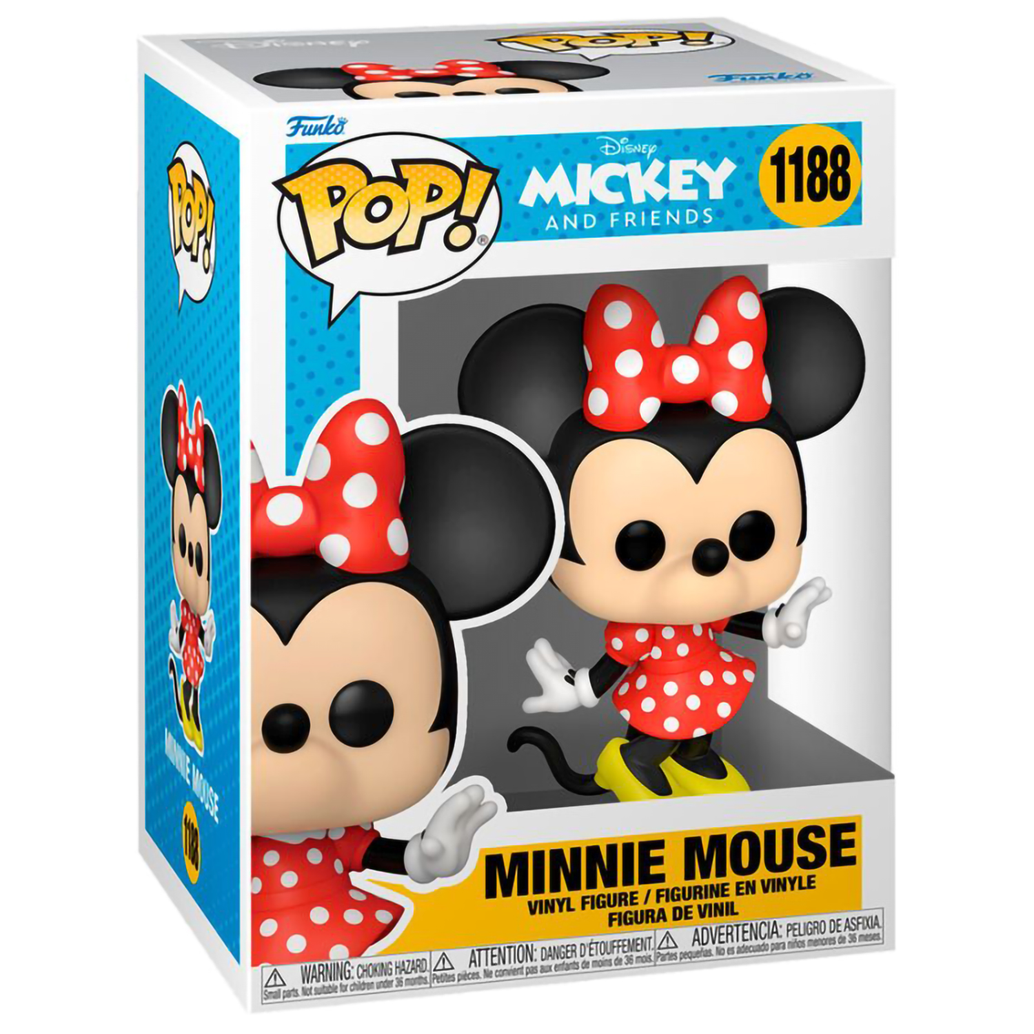 Фигурка Funko POP! Disney Mickey and Friends Minnie Mouse (1188) 59624 - фото 2