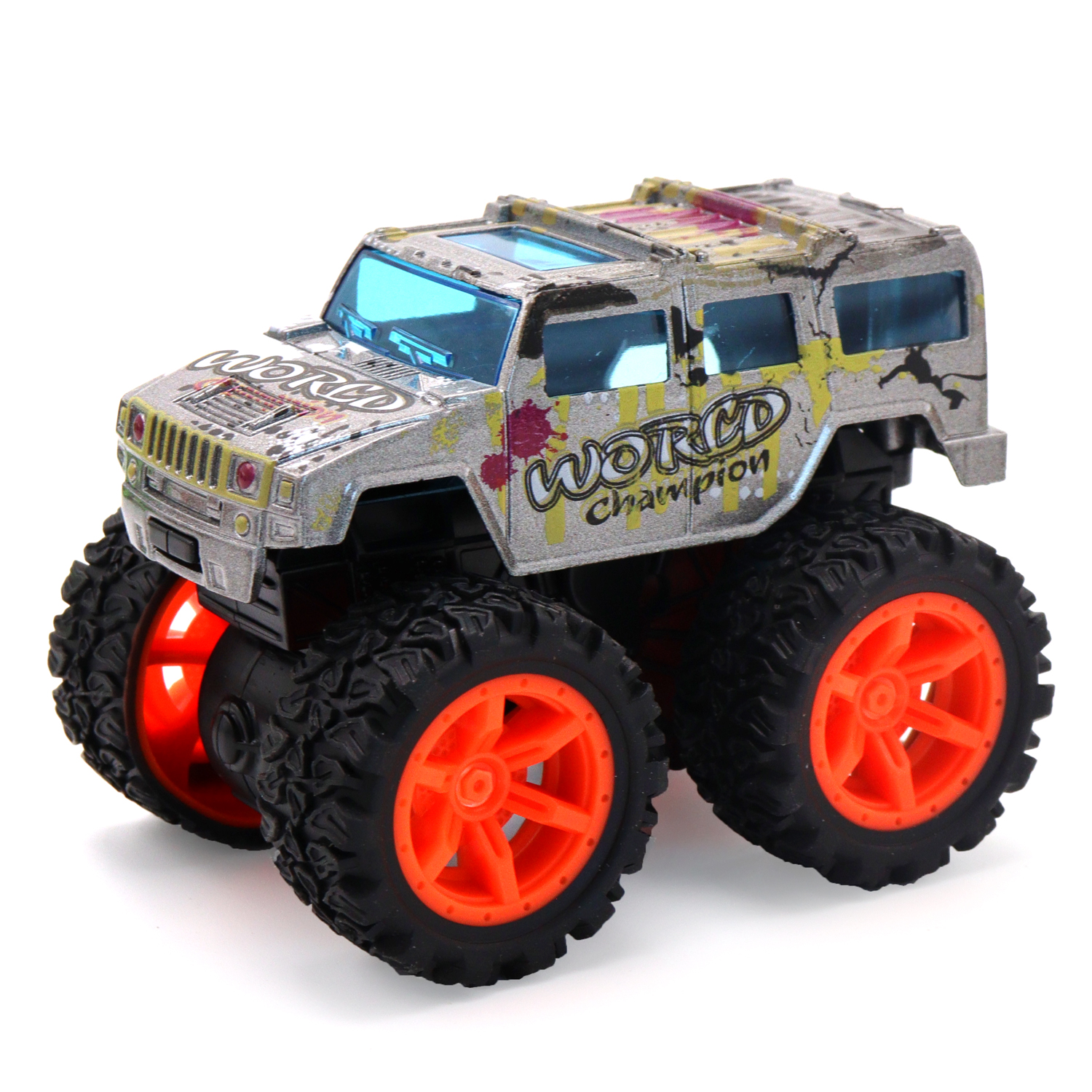 Внедорожник Funky Toys Jeep инерционный серый FT8485-8 - фото 1