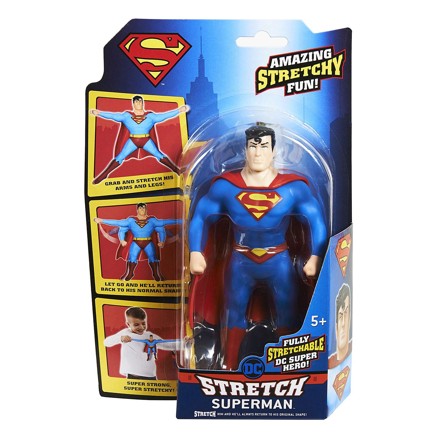Фигурка Stretch Мини Супермен тянущаяся 35367 - фото 2