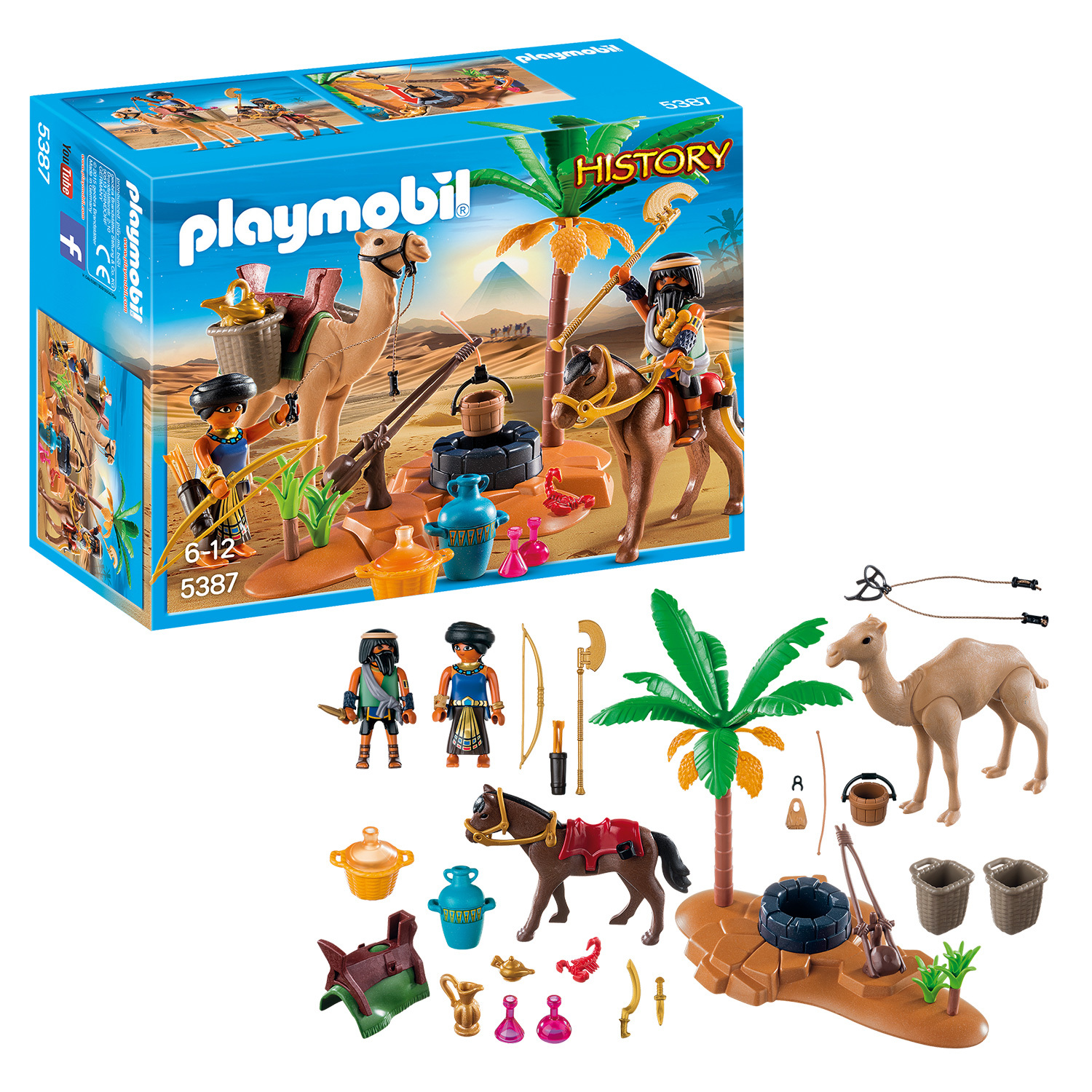 Конструктор Playmobil Лагерь Расхитителей гробниц - фото 2