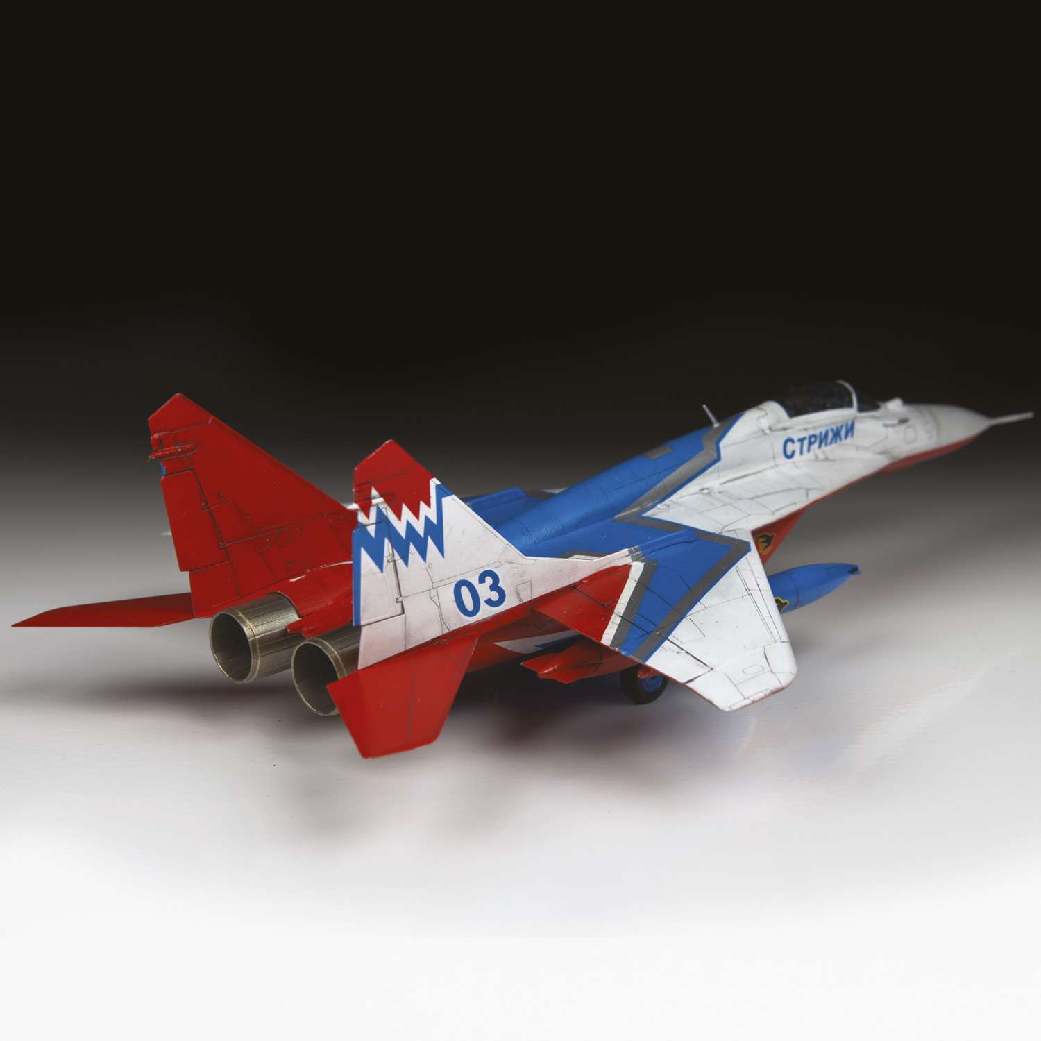 Модель сборная Звезда Самолёт МиГ 29 Стрижи 7310 - фото 5