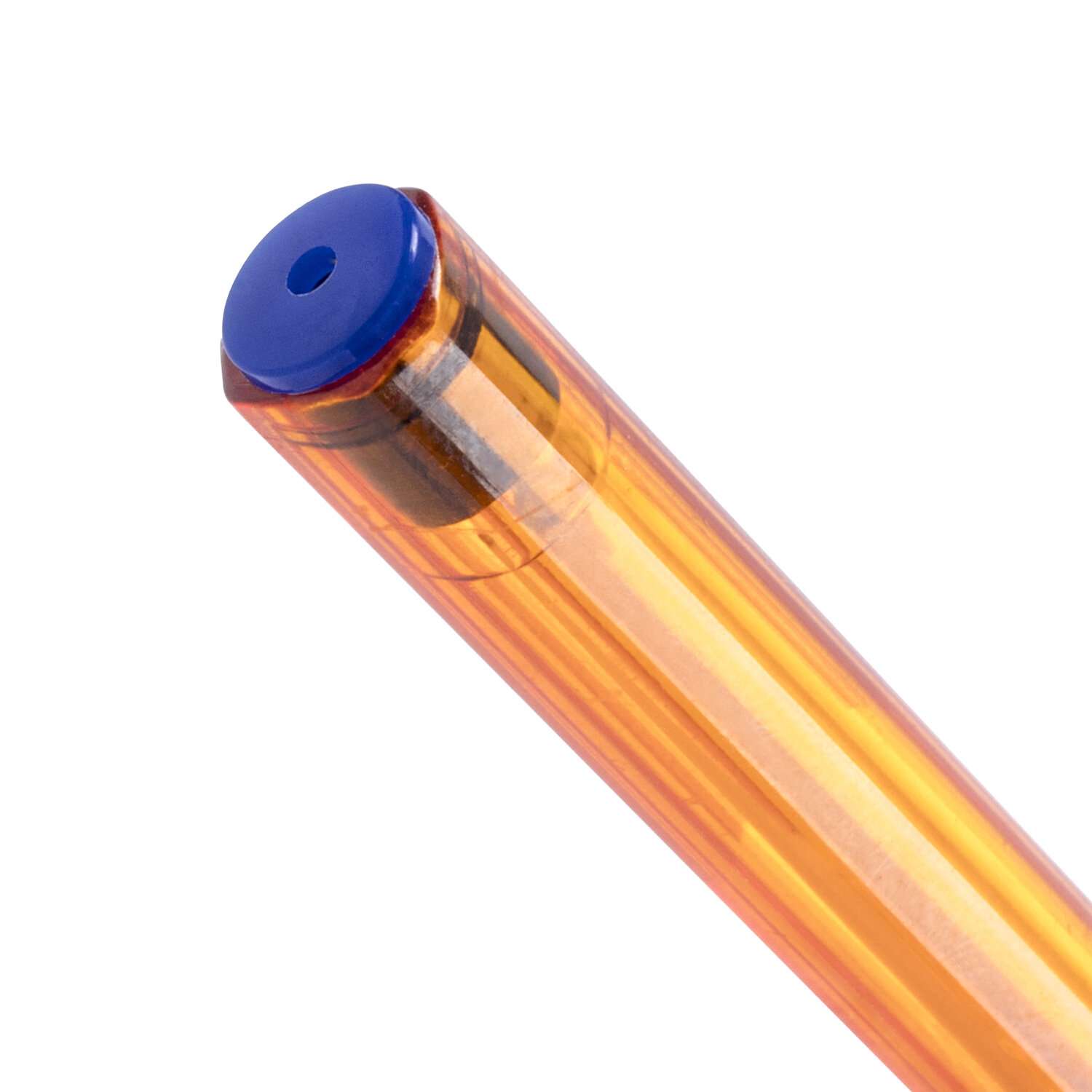 Ручка шариковая Brauberg масляная Extra Glide GT Tone Orange 12шт синяя - фото 6