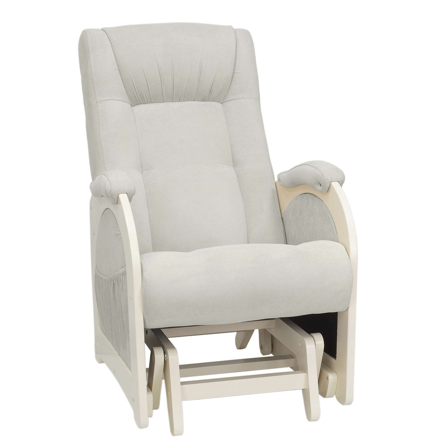 Кресло для кормления Milli Joy Дуб шампань / ткань Verona Light Grey - фото 2