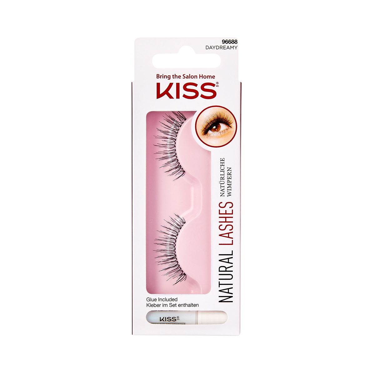 Накладные ресницы Kiss Дневные грезы False Lashes KEH02C - фото 1