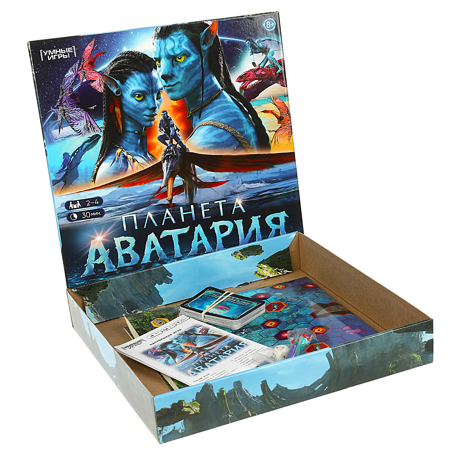 Настольная игра Умные игры Планета Аватария 40 карточек - фото 2