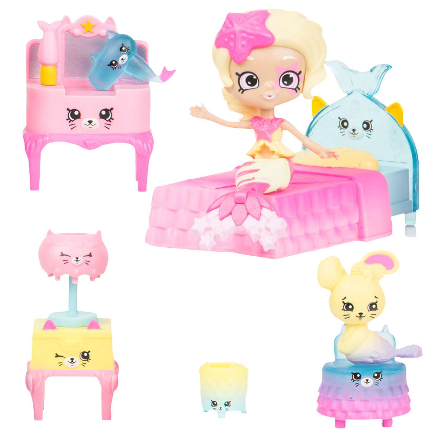 Набор Happy Places Shopkins Спальня Сонный риф в непрозрачной упаковке (Сюрприз) 57391 - фото 4