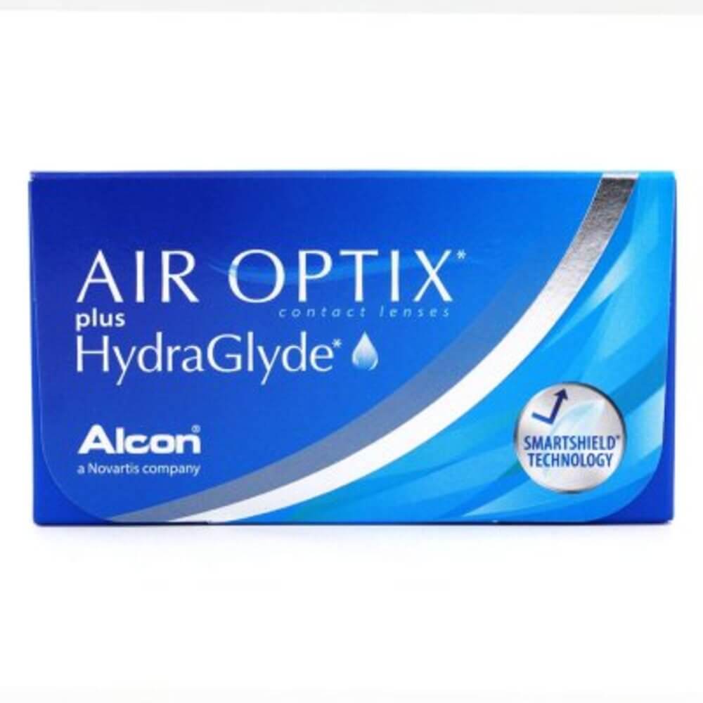 Контактные линзы Alcon Air Optix Plus HydraGlyde 3 pk R 8.6 D-1.50 - фото 1