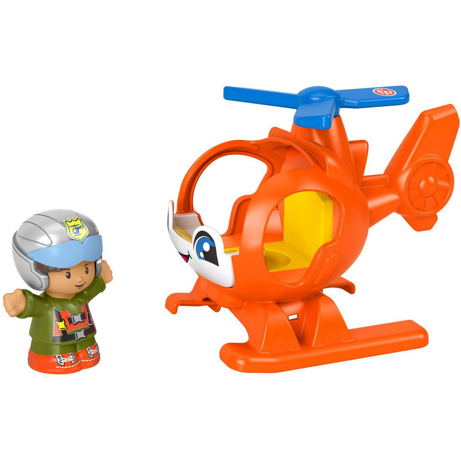 Игрушка Fisher Price Вертолет с фигуркой GTT72 - фото 5