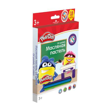 Масляная пастель Kinderline 18 цв.