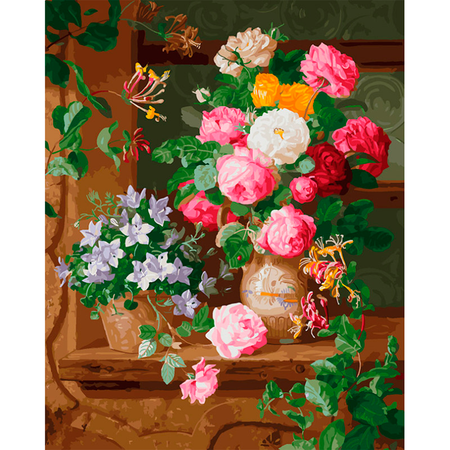 Картина по номерам Белоснежка Бал цветов