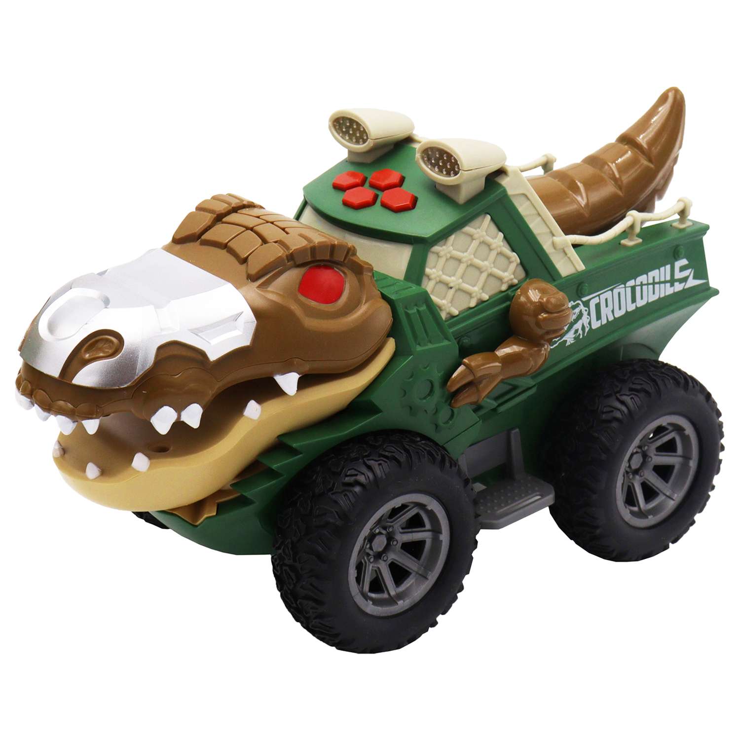 Машинка Funky Toys Крокодил Зеленый FT0735699 FT0735699 - фото 1
