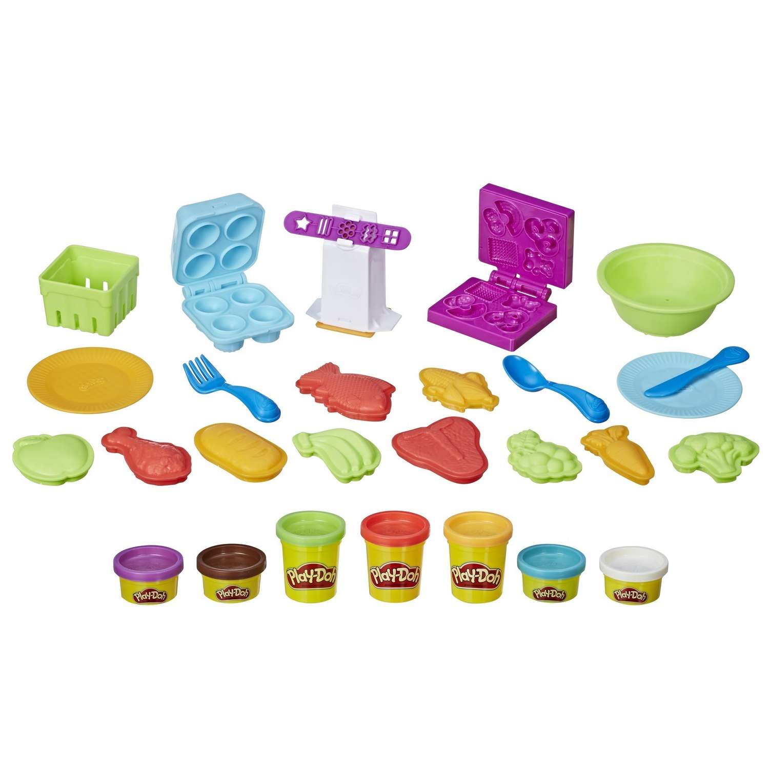 Набор игровой Play-Doh Готовим обед E1936EU6 - фото 1