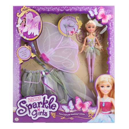 Набор игровой Sparkle Girlz Сказочный наряд с куклой 24059