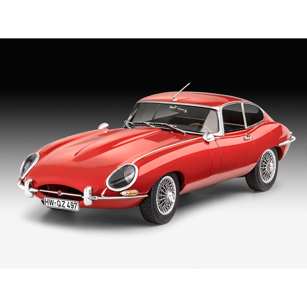 Модель для сборки Revell Спортивный автомобиль Jaguar E-Type Coupе 07668 - фото 2