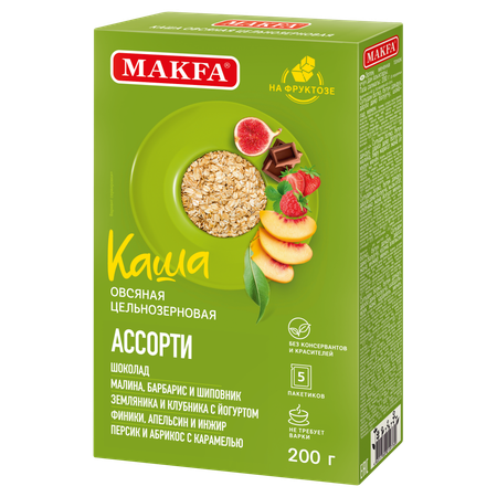 Каша быстрого приготовления MAKFA Ассорти 200 гр