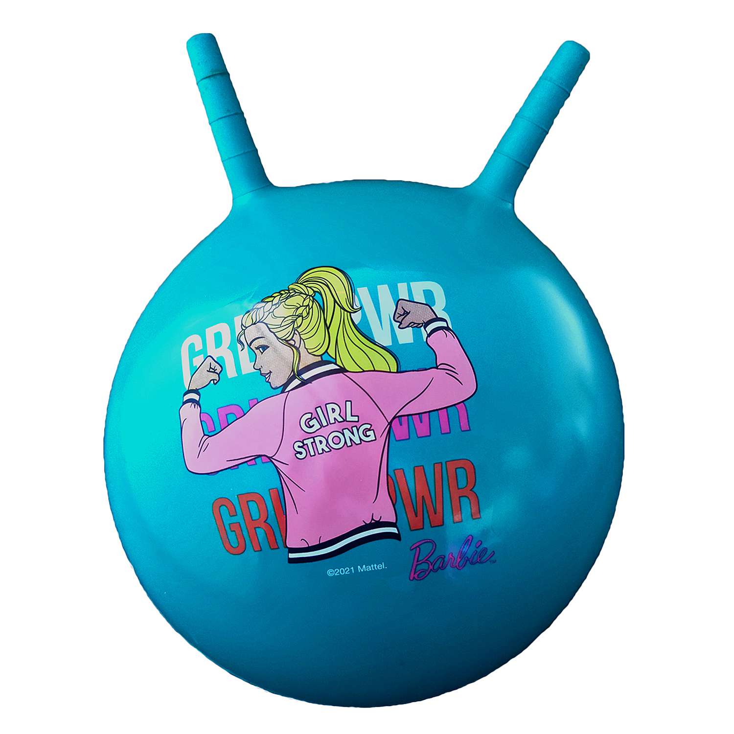 Мяч-попрыгун Barbie Бирюзовый DM0342 - фото 1