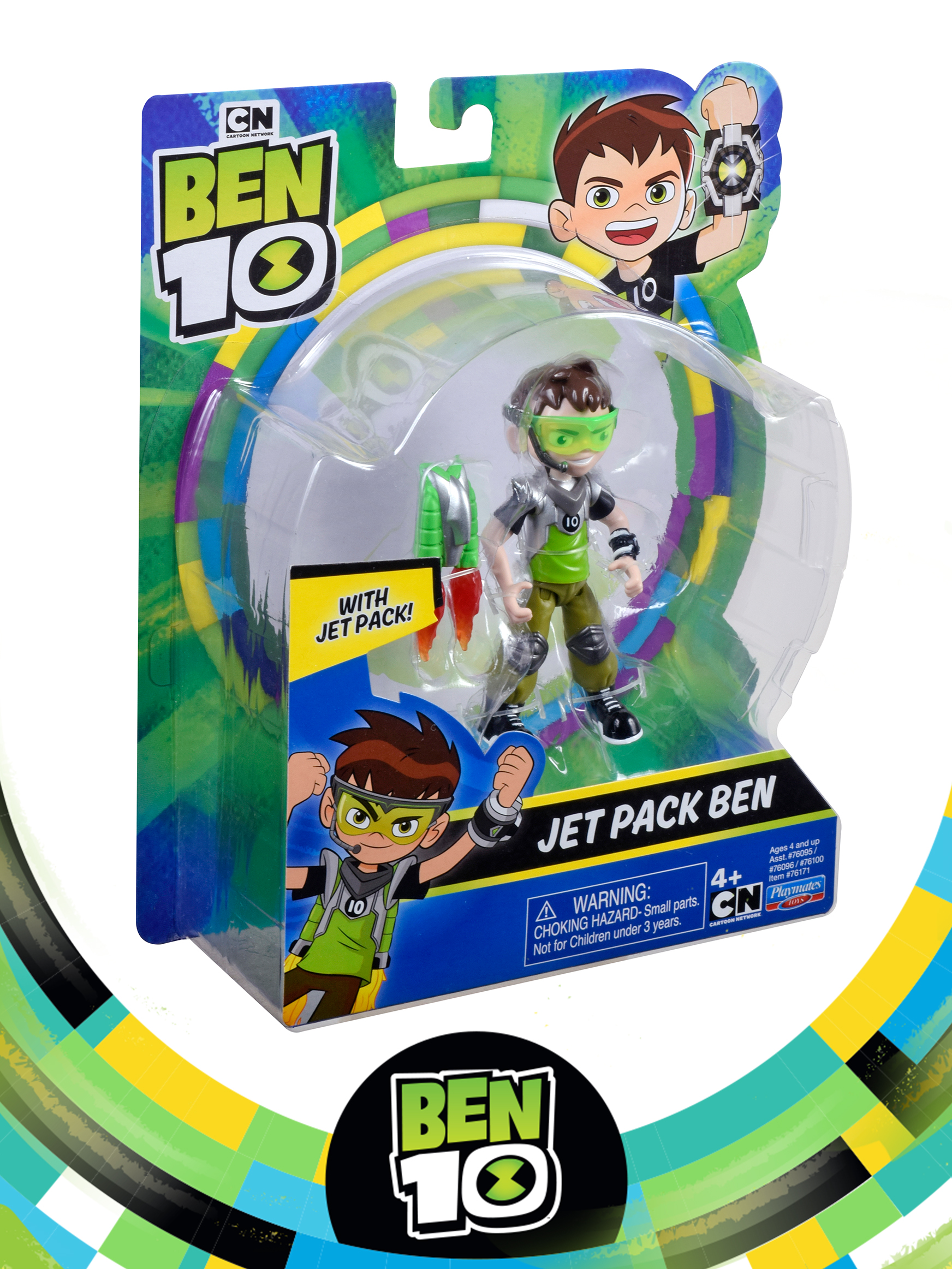 Фигурка Ben10 Бен с реактивным рюкзаком 10 см - фото 4