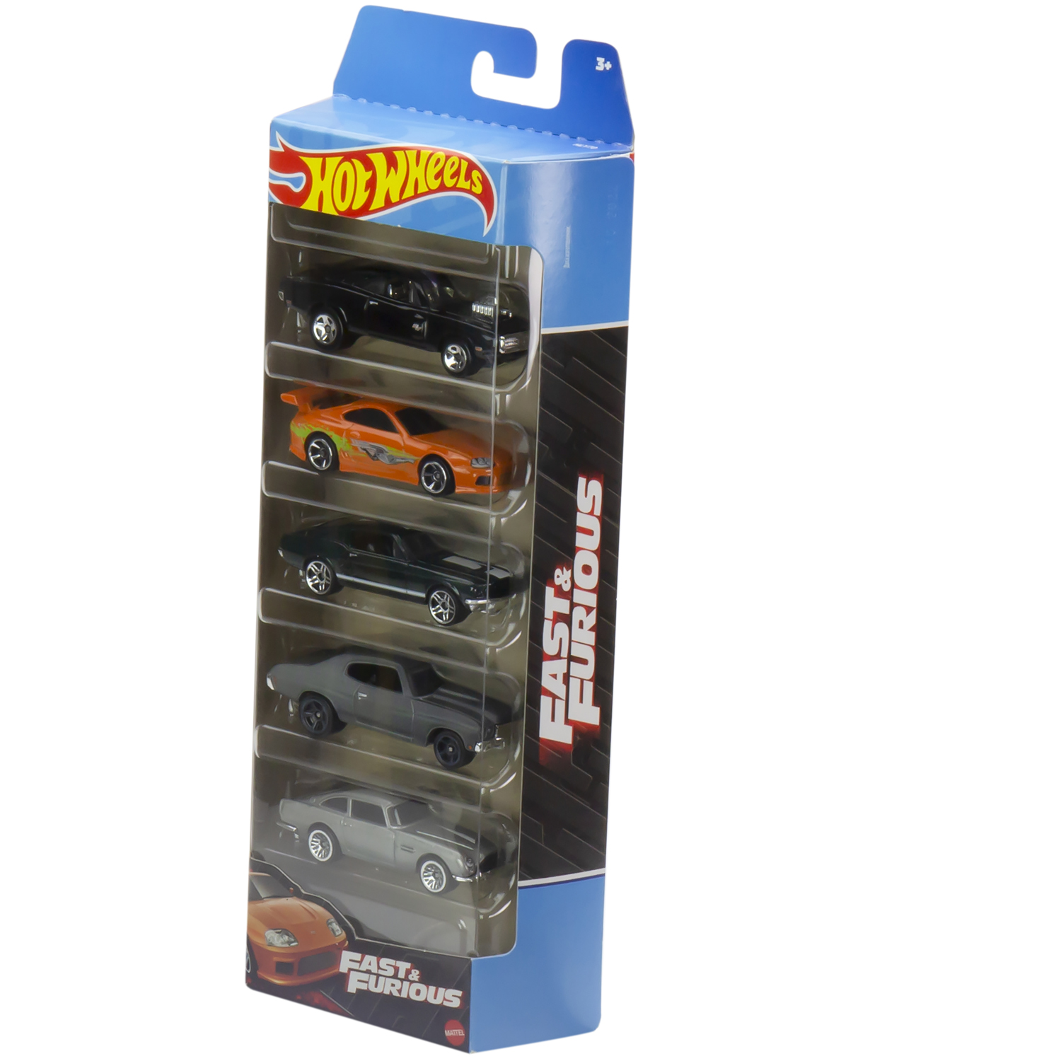 Набор машинок 5 шт Hot Wheels fast furious 1806-HLY70 - фото 3