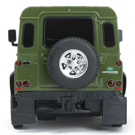 Машина Rastar РУ 1:24 Land Rover Defender Зеленая 78500