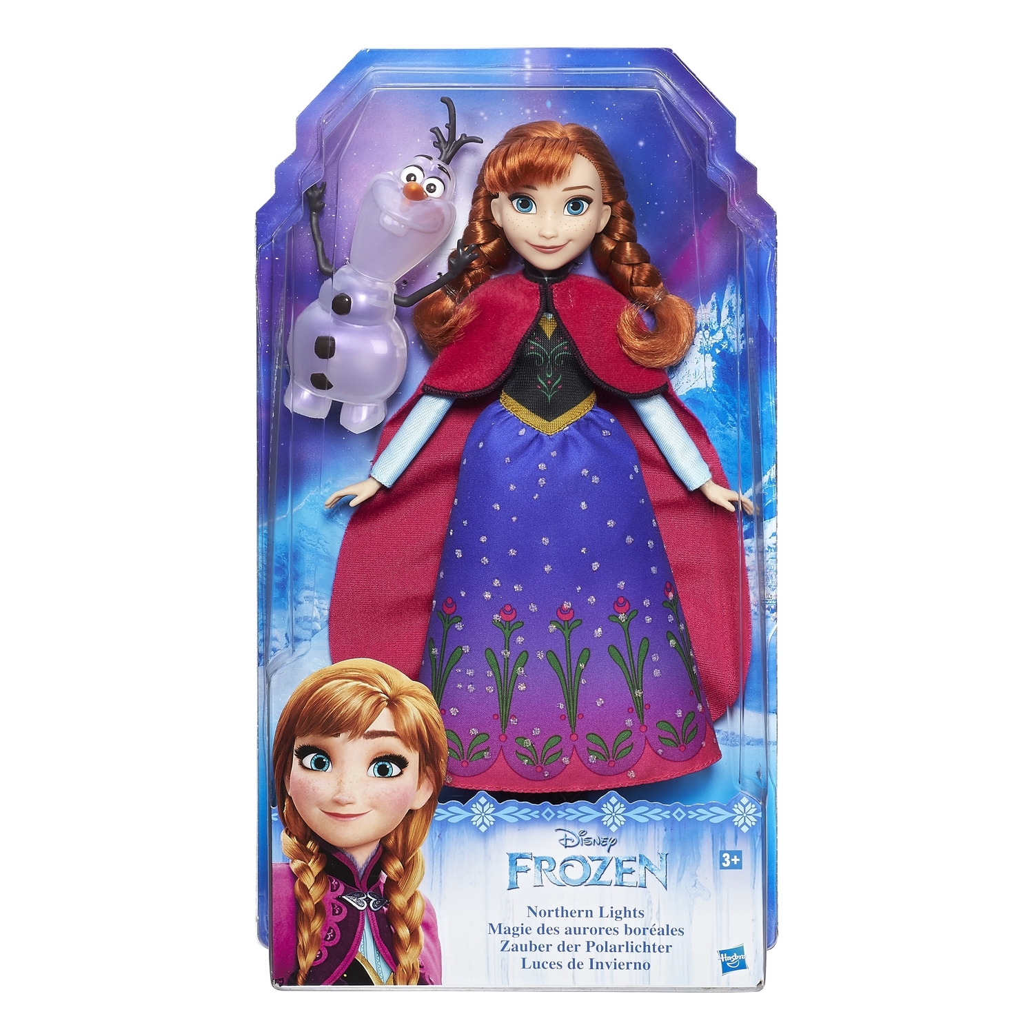 Кукла Princess Hasbro Северное сияние Анна с другом B9200EU40 B9199EU4 - фото 2